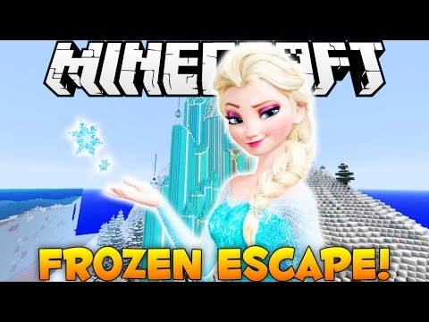 Minecraft Frozen Death Run (Escape From Frozen) | JeromeASF