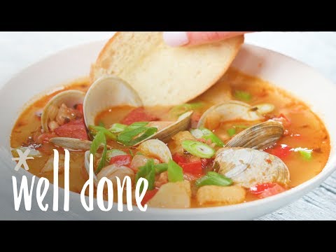 Clam, chorizo & white bean stew video thumbnail