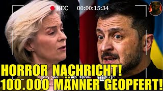 Die Horror-Zahlen des Ukraine-Kriegs – EU-Politiker geben es endlich zu!!
