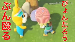 【あつもり】イベントキャラを虫あみで殴ってみた#4【あつまれどうぶつの森】