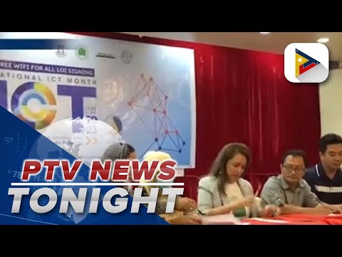 DICT, Iligan Chamber of Commerce ink MOA on free wifi