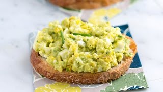 Easy Avocado Egg Salad Recipe - How to Make Avocado Egg Salad