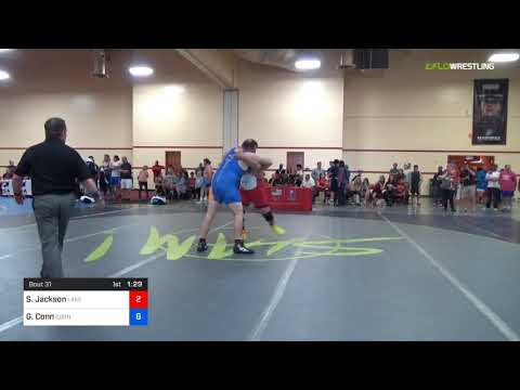 2018 Marine Corps US Open/Masters C Greco Roman 130 RR Rnd 1 - Sean Jackson (Lake) Vs. Greg Conn (