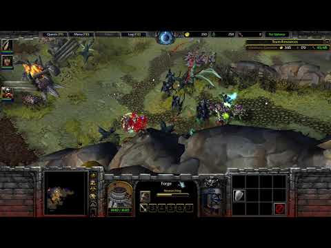 WC3. Custom campaign - "Exodus: The Violet Gate" (2023). Build 2.4. M11. Normal difficulty.