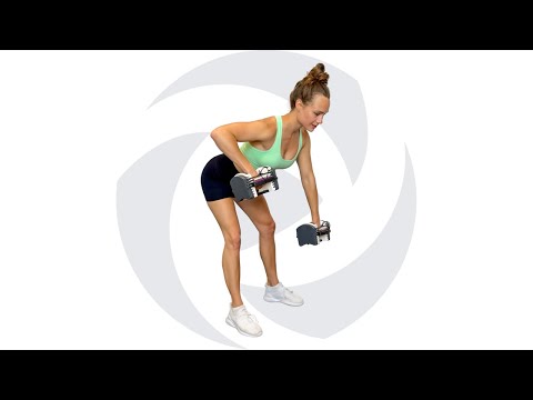 Increase Leg Strength Test Core Stability w this At Home Dumbbell Workout Spicy Glute Finisher