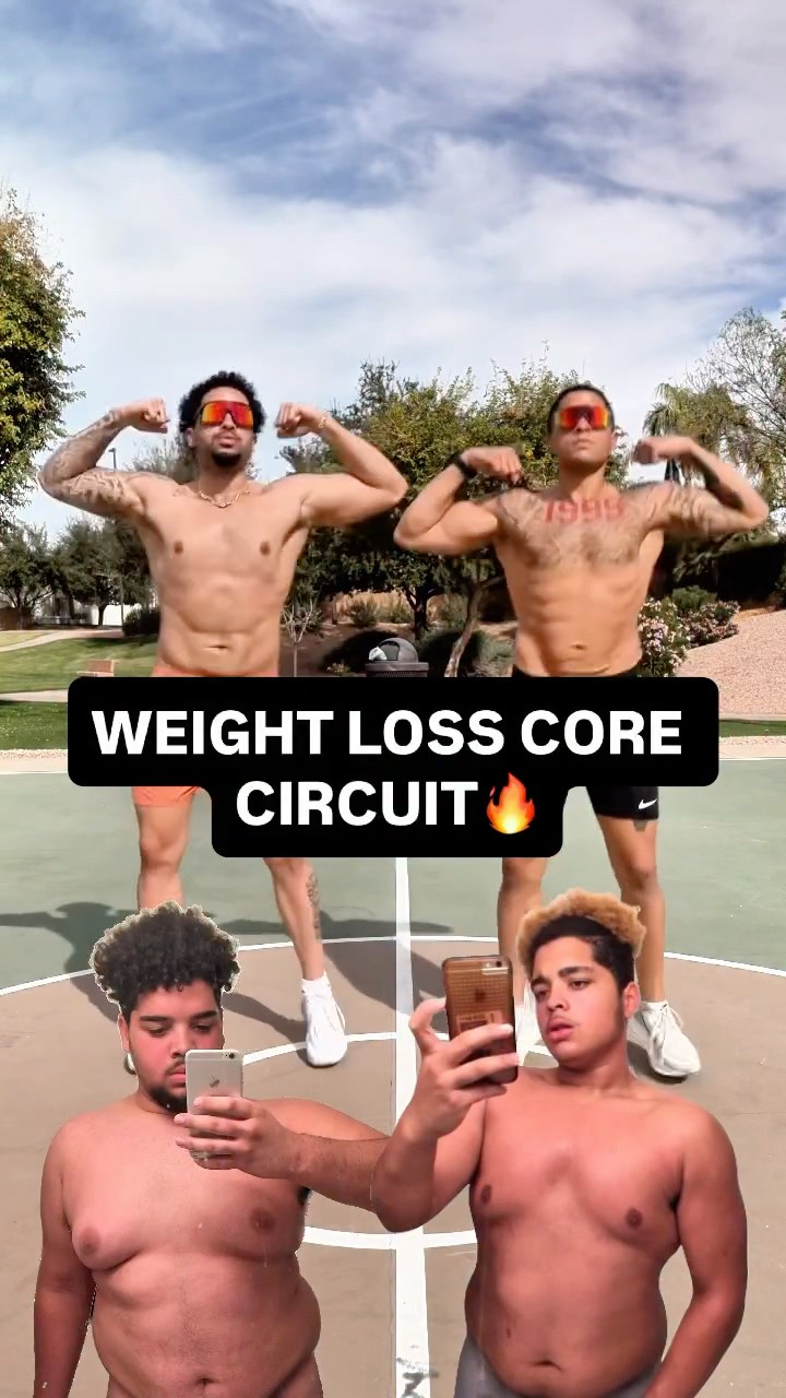 WEIGHT LOSS CORE CIRCUIT🔥 #weightlosstransformation