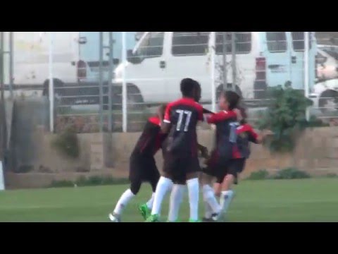 1 - 2 GOL DE  DEMBELE, DJIBY  VS PUBILLA CASAS, C.E. "B"