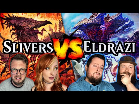 ELDRAZI vs. SLIVERS — Commander: Two-Headed Giant | Zhulodok, Ulalek, Sliver Overlord, First Sliver