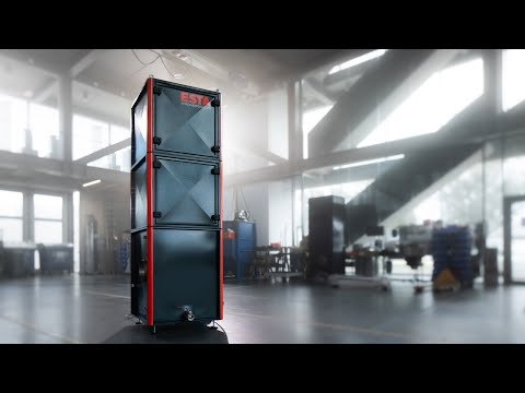 Nassabscheider DUSTOMAT HYDRO mit innovativer Abscheidetechnik | ESTA Absaugtechnik