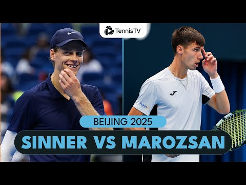 Jannik Sinner Faces Fabian Marozsan For Place In Semis 💥 | Beijing 2025 Highlights