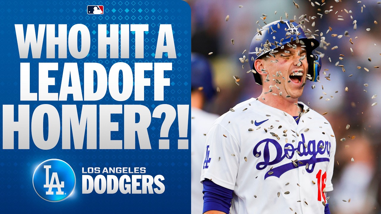 1st career game in the leadoff spot AND 1st career leadoff homer for Will Smith 🎊 | MLB Highlights