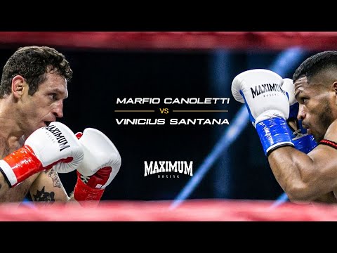 Marfio Canoletti vs Vinicius Santana - Luta Completa | Maximum Muay Thai Fight
