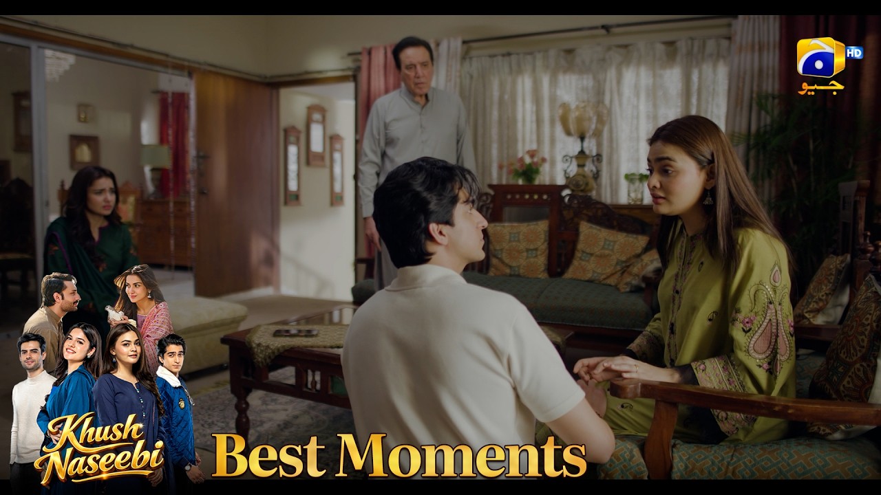 Khush Naseebi Episode 50 | 𝐁𝐞𝐬𝐭 𝐌𝐨𝐦𝐞𝐧𝐭 𝟎𝟑 | Tuba Anwar - Osama Tahir | Har Pal Geo