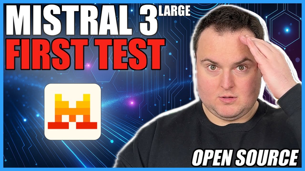 Mistral Large 3 First Look & Testing – A REAL DeepSeek Competitor?