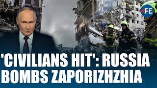 Russian Drones Hit Ukraine's Zaporizhzhia, Civilians Attacked In Strikes | World News