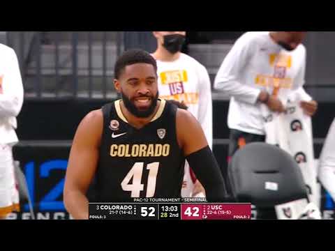CU Men's Basketball Highlights vs. USC