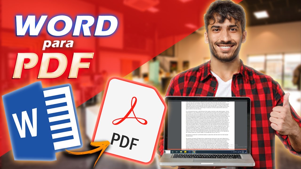 Como Converter Word para PDF [Duas dicas] Atualizado ✔