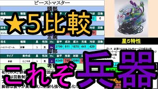 【☆5比較】チート級兵器！！ビーストマスター性能評価【メダロットＳ】