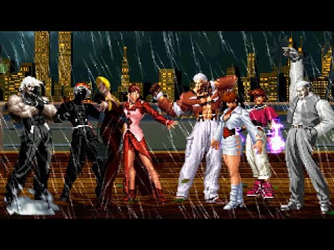 [KOF Mugen] Memorial | Rugal Family vs Hakkesshu Members  [ 4vs4 ]