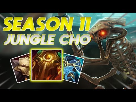 FEASTING ON THE ENEMY WITH CHO'GATH JG | Preseason Cho'Gath Jungle Guide | League of Legends S11