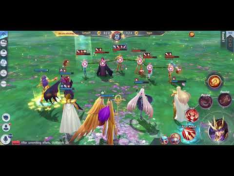 Athena + Rhadamanthys + Aiolia cloth repair Saint Seiya Awakening
