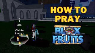 How To Pray To Gravestone NPC in Blox Fruits | Haunted Castle | Third Sea