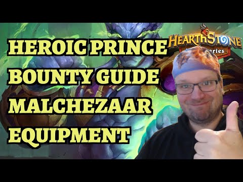 Heroic Prince Malchezaar Bounty Guide - Malchezaar Equipment - Hearthstone Mercenaries