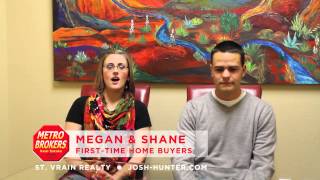 Buyer Testimonial for Josh Hunter with St. Vrain Realty in Longmont, Colorado