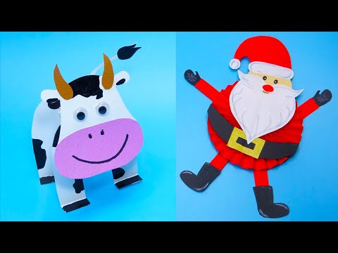 DIY christmas How to make paper penguin Easy paper crafts