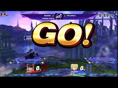 NUC28 - Dunkmaster Ragna vs SPLORCH - Smash 4 Losers Top 8