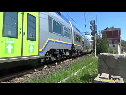 La succursale dei Giovi - Stazione di Ronco Scrivia (Ge)