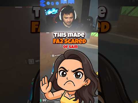fa2 is now scared of sam #valorant #funnymoments #fa2