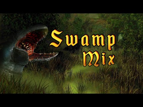 Dark Fantasy Swamp Mix | Music and Ambience