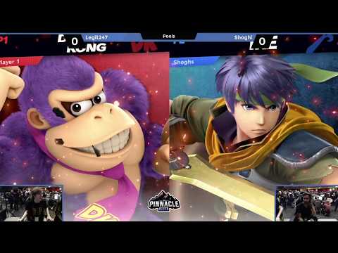 Pinnacle 2018: Ultimate Pools - Legit247 (Donkey Kong) vs Shoghi (Ike)