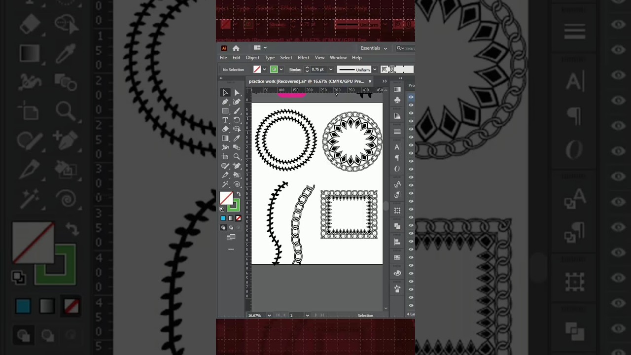 How To Make New Brushes In Adobe Illustrator #graphics #custombrushes #illustrator #graphicdesign