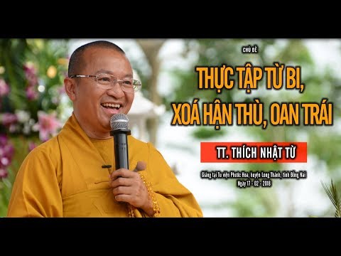 Thực Tập Từ Bi, Xóa Hận Thù Oan Trái - TT. Thích Nhật Từ