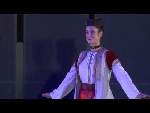 Folklorni Ansambl "Crna Gora" - Dances from old Montenegro©  Hungary '16 HD