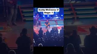Scotty McCreery falls on stage in PA. (Smooth recovery though) #scottymccreery #countrymusic