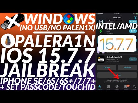 [NEW] Jailbreak iOS 15.7.7 Windows Without USB with Palera1n Jailbreak | INTEL/AMD | Easy Guide 2023