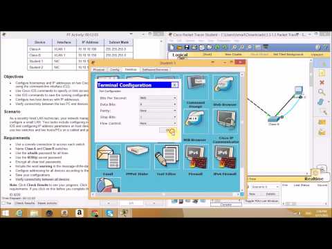 1.3.1.3 Packet Tracer – Skills Integration Challenge