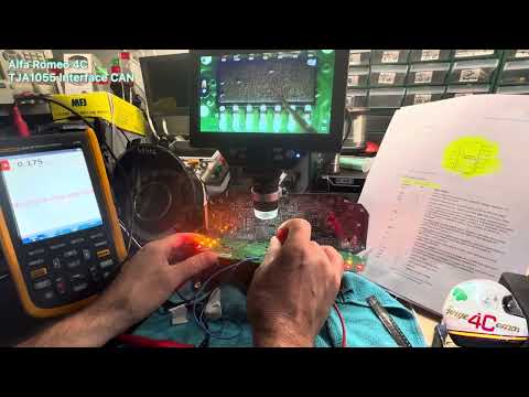 Alfa Romeo 4C Interface TJA1055 protector de CAN bus