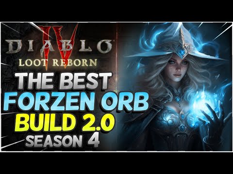 Frozen Orb Sorceress Version 2 Diablo 4 Season 4!