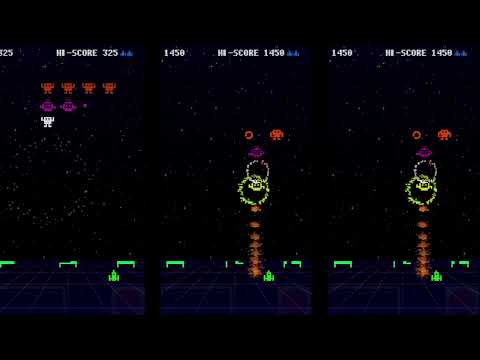 retro invaders Video