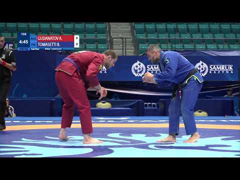 1/2 Men's GP Gi - 92 kg: A. GUDANATOV (RUS) v. B. TOMASETTI (ITA)