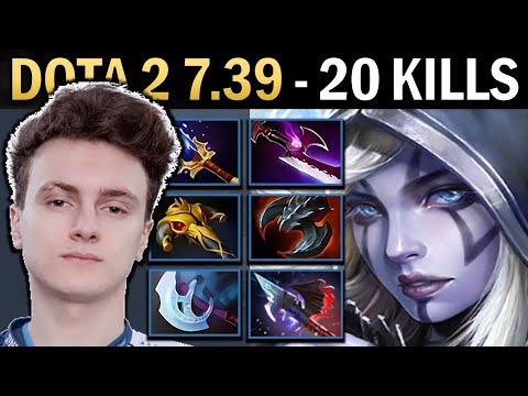 Drow Ranger Gameplay Miracle with 20 Kills and Silveredge - Dota 2 7.39