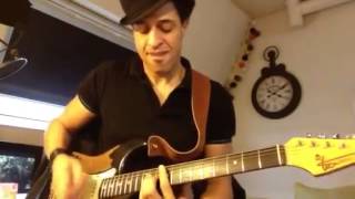 Xavier V. Combs from Aloe Blacc plays Rock with you M. Jackson on RebelRelic Strat
