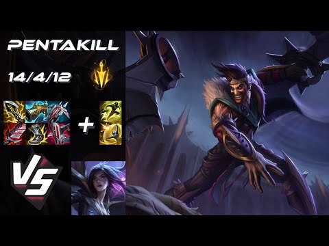 BOTTOM Draven vs Kai'Sa [PENTAKILL] - EU Challenger Patch 25.S1.7