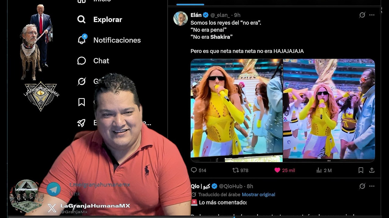 Los que tanto se quejaban del Mundial en México estaban en primera fila en la inauguracion