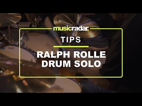 Chic drummer Ralph Rolle drum masterclass - Part 6: Drum solo & outro