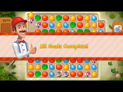 Gardenscapes Hard Level 2079